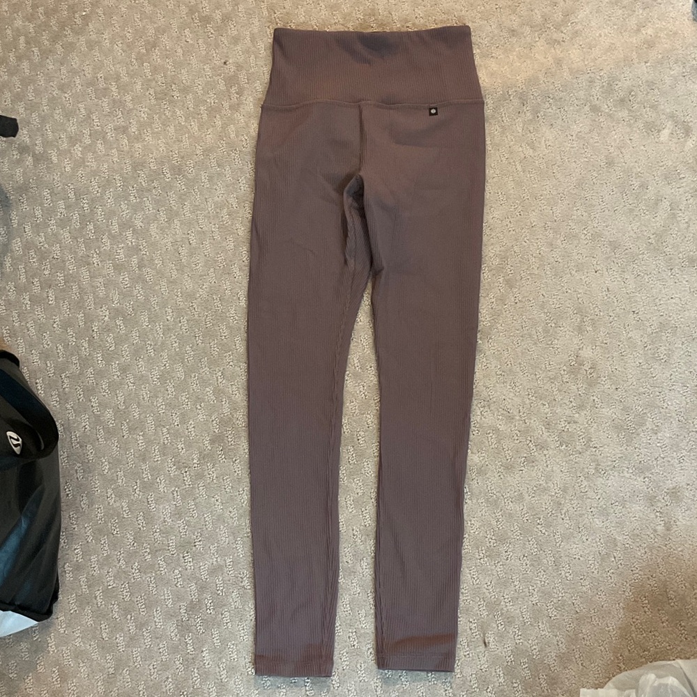 Athleta x Alicia Keys Elation Tights Ribbed Leggings